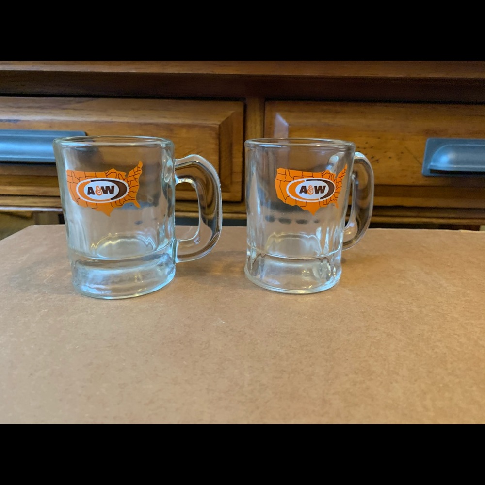 Mini A & W Root Beer Mugd